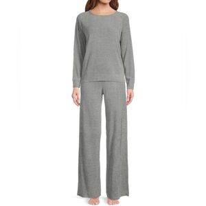 Barefoot Dreams CozyChic Ultra Lite Lounge Set – large – Gray – New With Tag